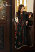 Lawn 3PC Embroidered With Chiffon Embroidered Dupatta-5084