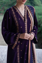 Lawn-3PC Embroidered Shirt With Digital Printed Jauqard Dupatta-5121