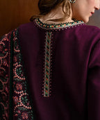 3PC Embroidered Shirt with Embroidered Dupatta-5168