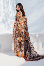 3PC KARANDI PRINTED SHIRT WITH KARANDI PRINTED DUAPTTA AND TROUSER - 1702