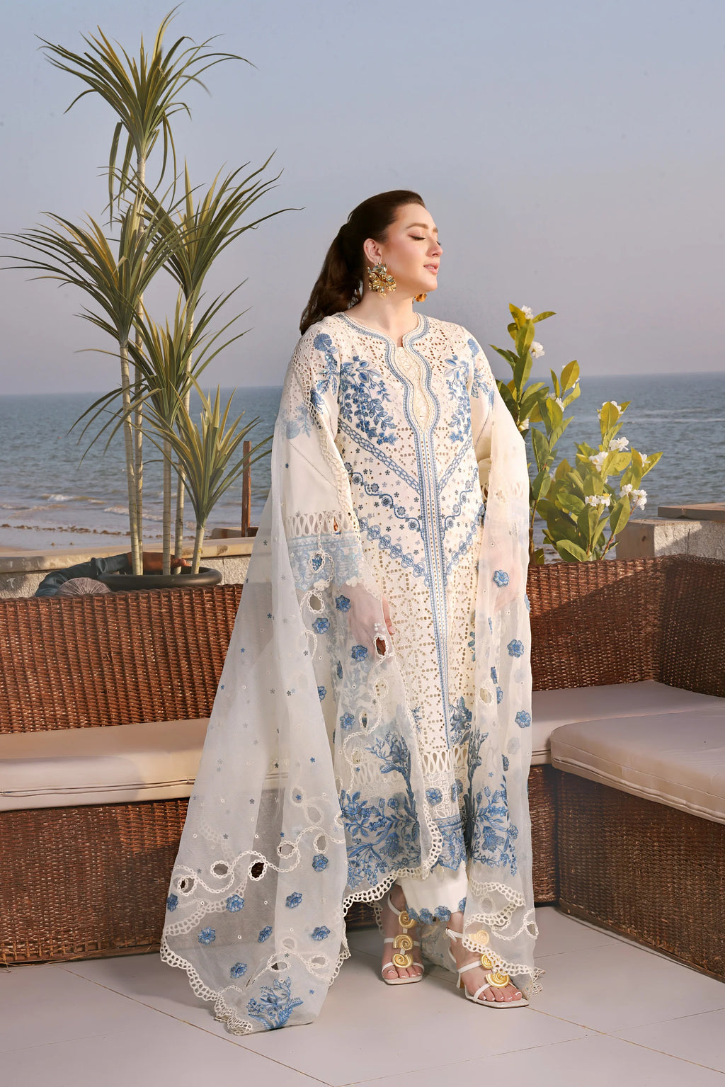 luxury fine quality premium lawn 3pc
