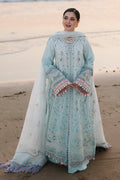 Lawn-3PC Embroidered Shirt With Khadi Net Embroidered Dupatta-5220