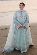 Lawn-3PC Embroidered Shirt With Khadi Net Embroidered Dupatta-5220
