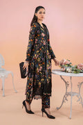 Karandi-3PC Embroidered Shirt with Karandi Printed Dupatta -3434