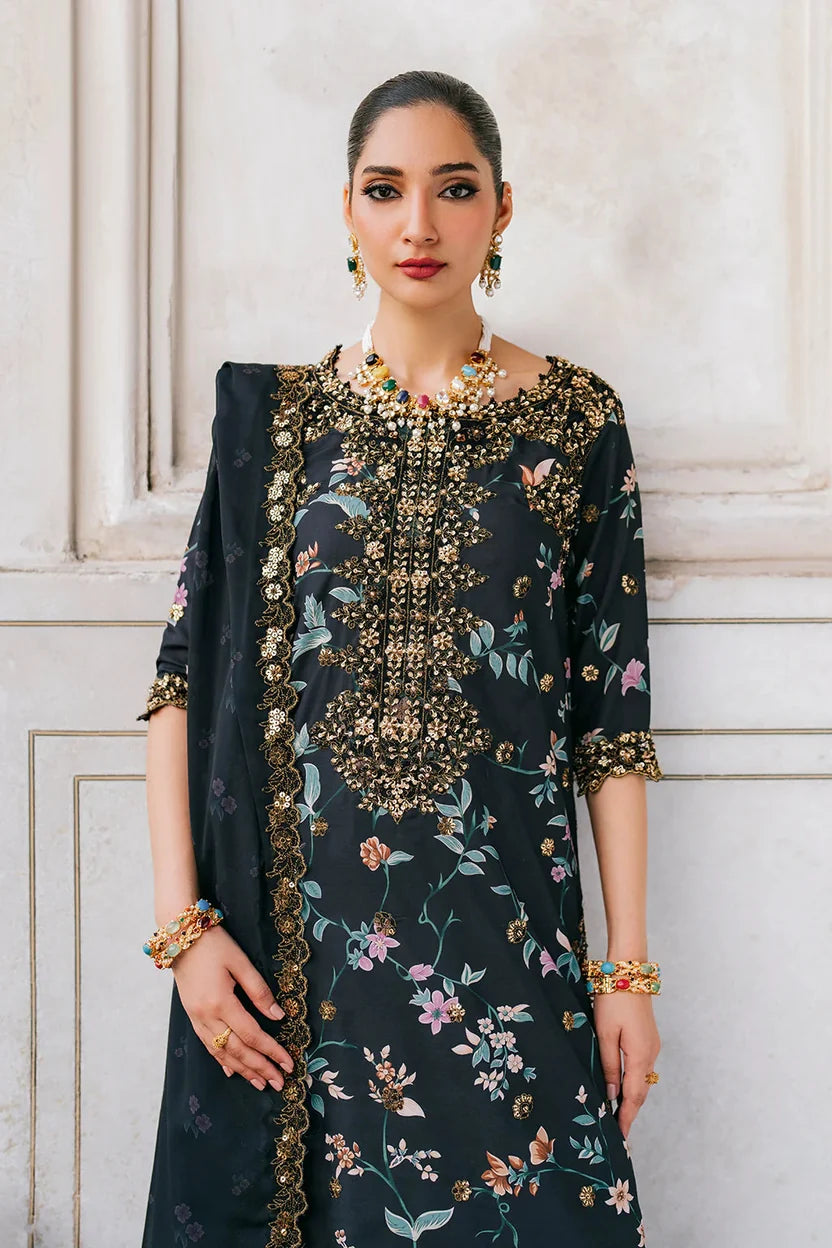 KHADDAR-3PC WITH KHADDAR PRINTED SHIRT & TROUSER-928