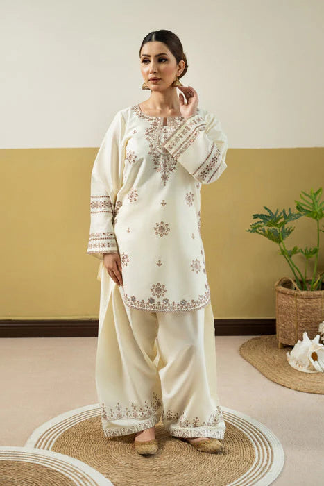 Lawn-2PC Embroidered Suit-5333