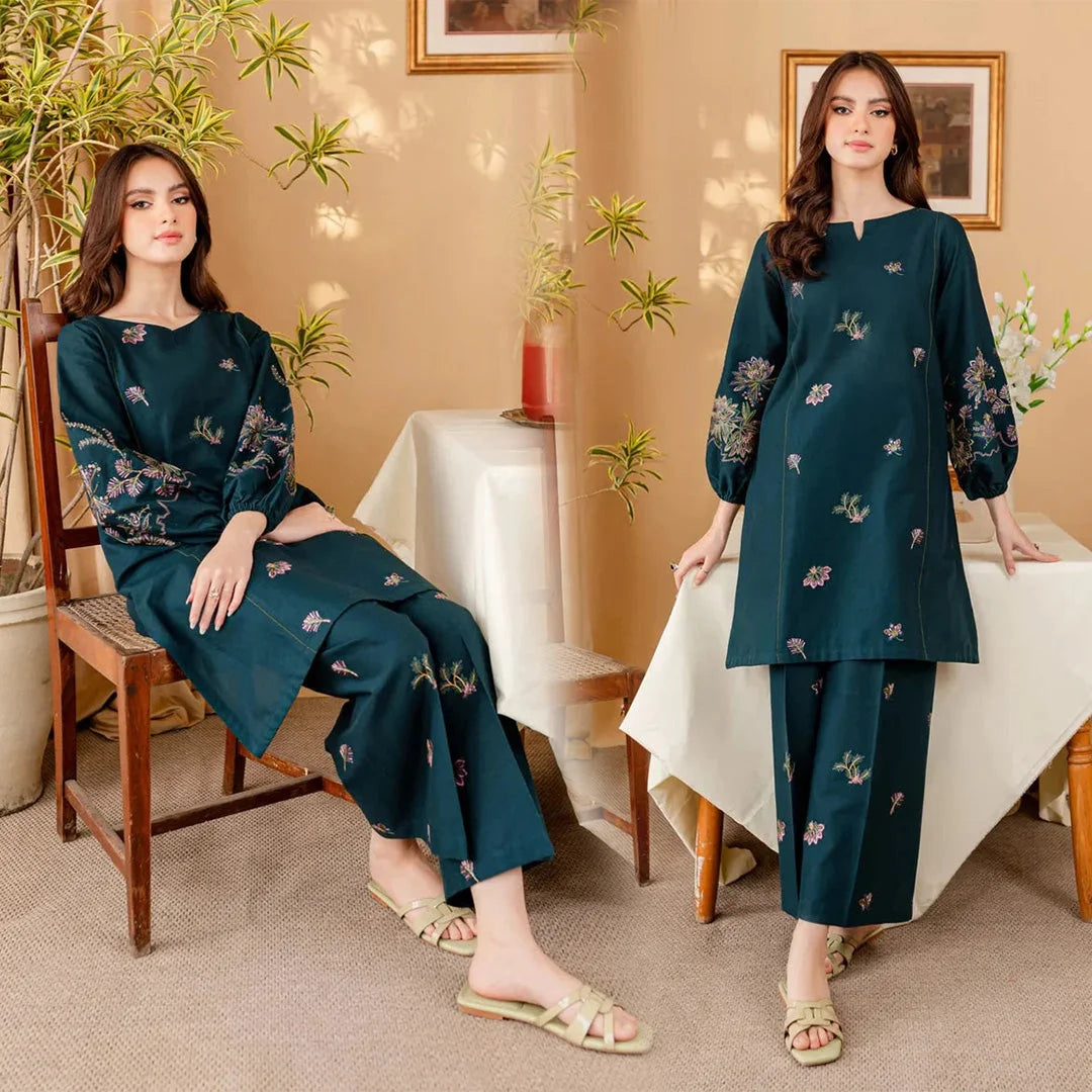 Lawn 2PC Embroidered-5008