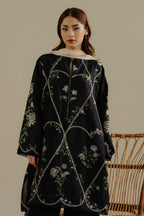 Lawn-3PC Embroidered Shirt with Digital Printed Jacquard Dupatta-1384
