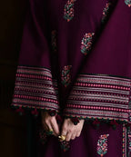 3PC Embroidered Shirt with Embroidered Dupatta-5168