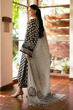 3PC LAWN PRINTED SHIRT WITH LAWN PRINTED DUAPTTA AND TROUSER-4004