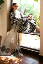 3PC LAWN PRINTED SHIRT WITH LAWN PRINTED DUAPTTA AND TROUSER-4004