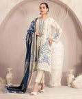 Dhanak-3PC Embroidered Shirt with Digital Printed Wool Shawl -438
