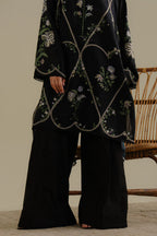 Lawn-3PC Embroidered Shirt with Digital Printed Jacquard Dupatta-1384