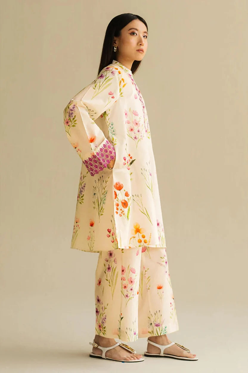 Lawn - 2PC Printed-1536