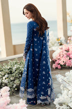 Lawn-3PC Embroidered Shirt With Khadi Net Embroidered Dupatta-5403