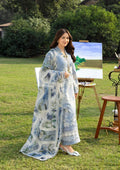 Lawn-3PC Chikankari Embroidered Shirt With Embroidered Jacquard Dupatta-5223