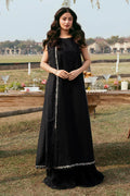 Lawn-3PC Chikankari Embroidered With Khadi Net Embroidered Dupatta-5280
