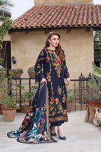 Lawn-3PC Embroidered Shirt with Digital Printed Jauqard Dupatta-5131