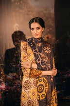 Lawn 3PC Printed With Printed Voile Dupatta-754