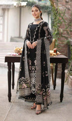 Lawn-3PC Embroidered With Organza Embroidered Dupatta-5311
